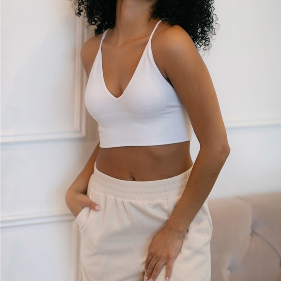 By Together Triangle Ribbed Cami - Picture 2 of 4